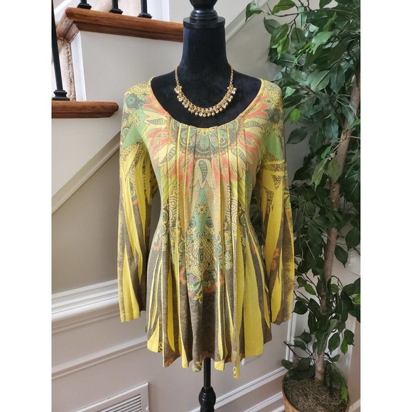 DB Sports Women's Multicolor Polyester Scoop Neck Long Sleeve Pullover Sweater L - Picture 10 of 10